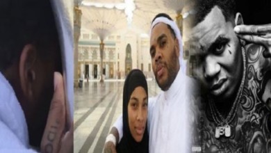 بالفيديو والصور ..شاهد.. مُغني الراب الأمريكيّ كيفين جيتس يبكي أمام الحجر الأسود 0 189 660x330