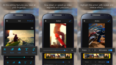 أفضل برنامج مونتاج للفيديو عبر الهاتف ..سارع بالتحميل ActionDirector 1