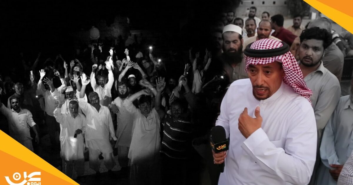 شاهد.. الموت يهدد 170 عاملاً في شركة سعودية 170