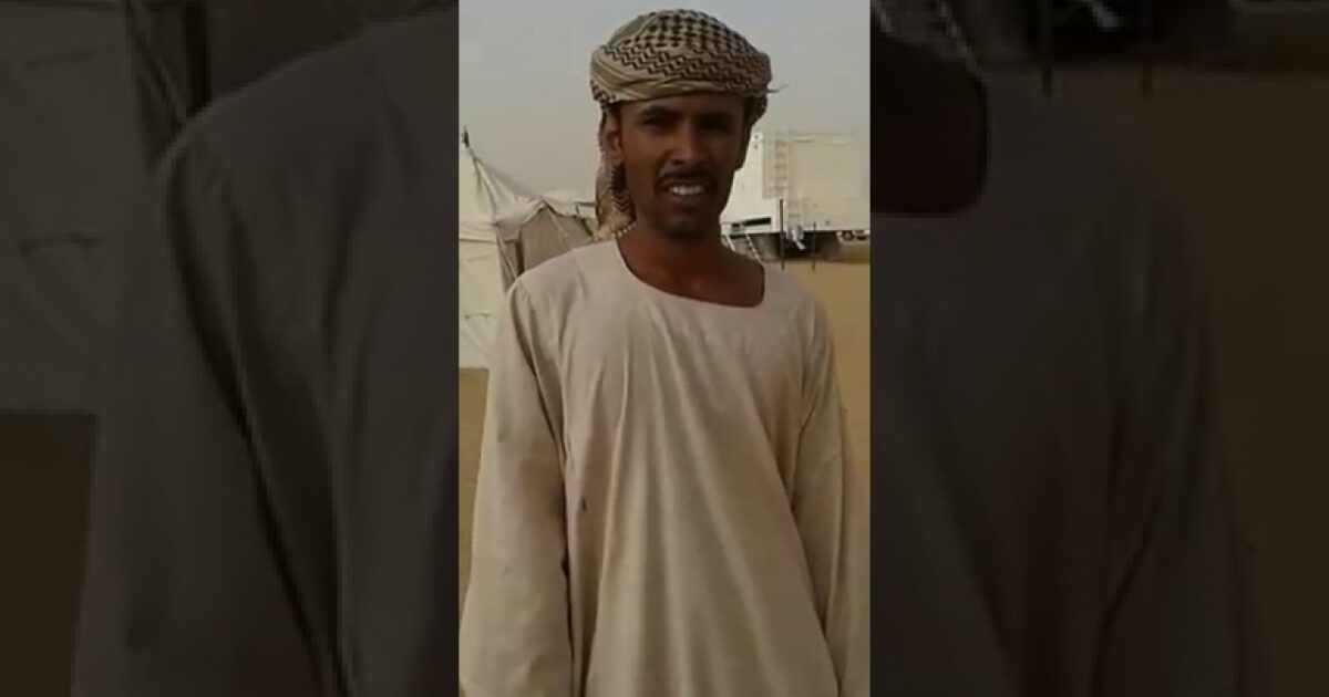 شاهد بالفيديو .. راعي سوداني ينقذ قائد الطائرة الحربية F16 التي سقطت في السعودية 51917