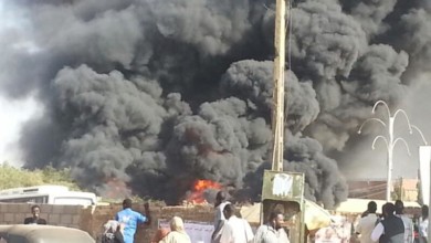 المليشيا تستهدف محطة كهرباء الدمازين بعدد من المسيرات 6668