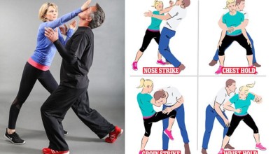 حركات بسيطة للدفاع الذاتي يجب على كل امرأة تعلمها imageAGFSWJ6F - حركات بسيطة للدفاع الذاتي يجب على كل امرأة تعلمها