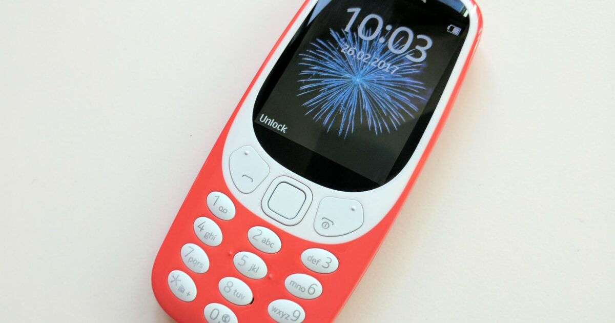 إيقاف بيع هواتف الجيل الثاني «2G» بالإمارات نهاية يونيو 2022 nokia 3310 1