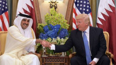 نيويورك تايمز تهاجم ترامب بسبب تغريداته حول الأزمة الخليجية.. ومسؤولٌ بالبنتاغون: الرئيس قلَّلَ من شأننا n TRUMP QATAR large570 - نيويورك تايمز تهاجم ترامب بسبب تغريداته حول الأزمة الخليجية.. ومسؤولٌ بالبنتاغون: الرئيس قلَّلَ من شأننا