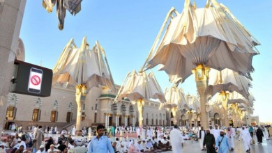 الطفل السوداني المفقود في المسجد النبوي يعود لعائلته المسجد النبوي 2 - الطفل السوداني المفقود في المسجد النبوي يعود لعائلته
