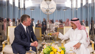 خادم الحرمين يستقبل ملك الأردن سلمان الاردن - خادم الحرمين يستقبل ملك الأردن