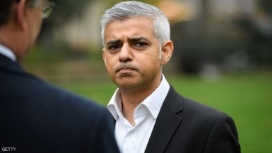 عمدة لندن صادق خان