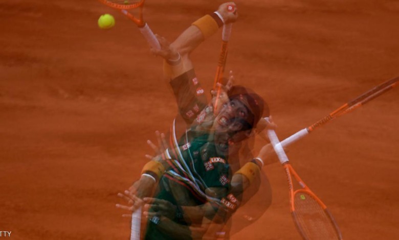 موراي يروض نيشيكوري في رولان غاروس موراي