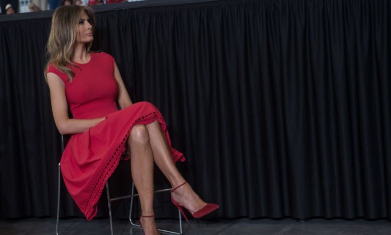 ميلانيا ترامب تقيم في البيت الأبيض لأول مرة ميلانيا ترامب