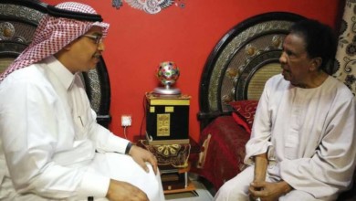 الملحق الثقافي السعودى يزور حمد الريح IMG 20170710 WA0017