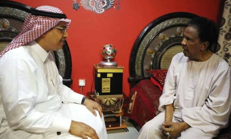 الملحق الثقافي السعودى يزور حمد الريح IMG 20170710 WA0017