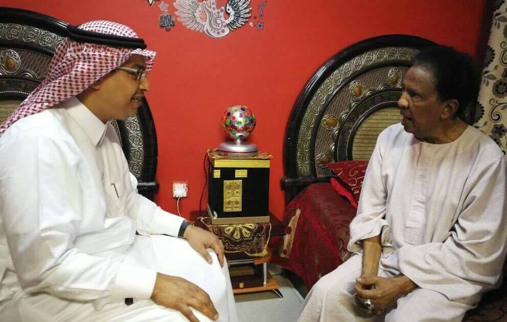 الملحق الثقافي السعودى يزور حمد الريح IMG 20170710 WA0017