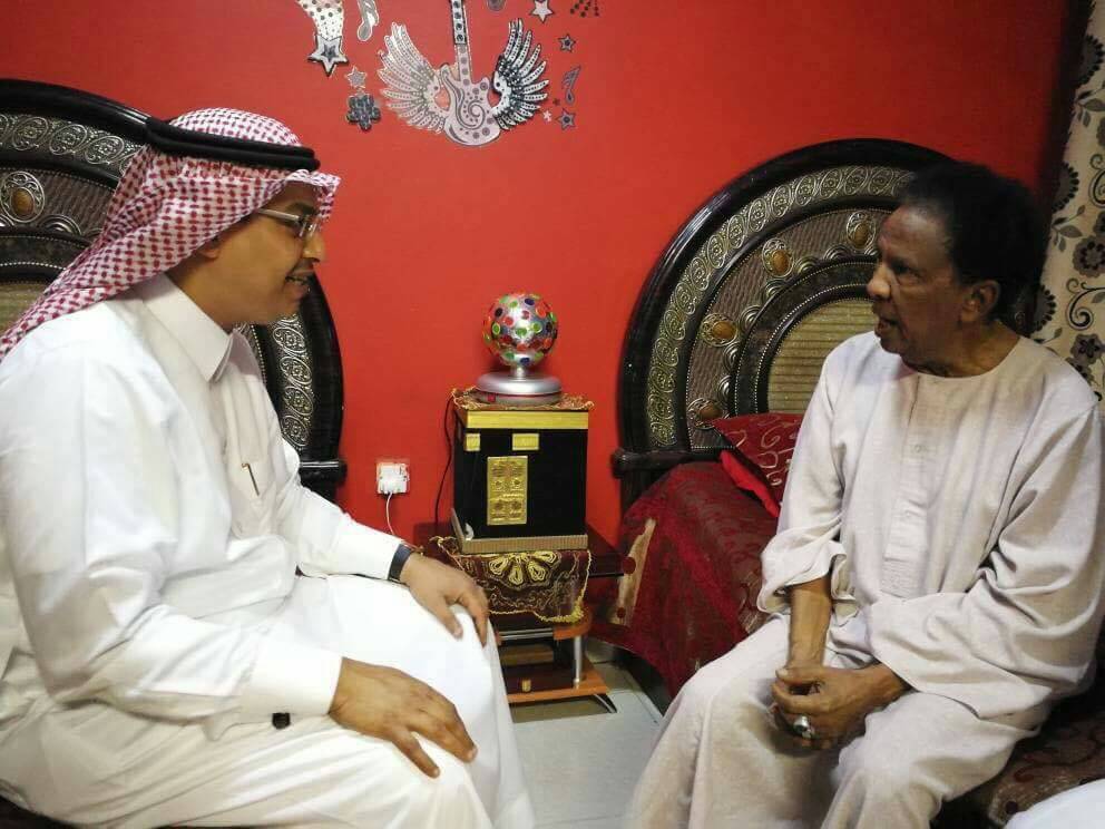 الملحق الثقافي السعودى يزور حمد الريح IMG 20170710 WA0017
