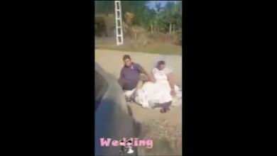لن تصدق ..أغرب زفة لعروسين على الإطلاق (فيديو) 62032