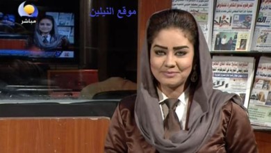 مذيعة بقناة النيل الأزرق تفاجئ الجميع وتعلن استقالتها على الهواء مباشرة توسل5