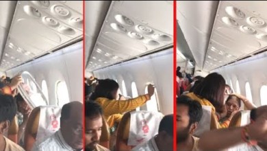 بالفيديو... رعب وفزع بعد سقوط نافذة طائرة ركاب 84846 - بالفيديو... رعب وفزع بعد سقوط نافذة طائرة ركاب