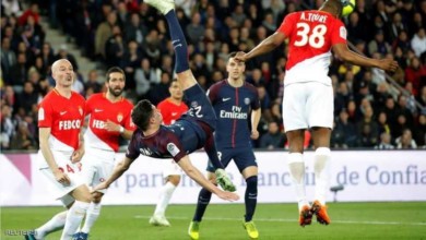 سان جيرمان يسحق موناكو ويحرز لقب الدوري الفرنسي موناكوو - سان جيرمان يسحق موناكو ويحرز لقب الدوري الفرنسي