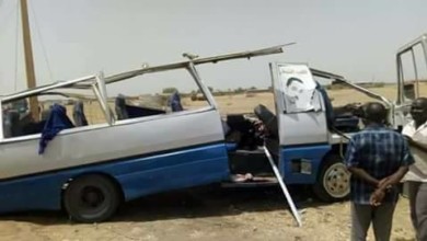 مقتل جميع ركاب الحافلة في حادث تصادم وجهاً لوجه مع باص سفري 9871