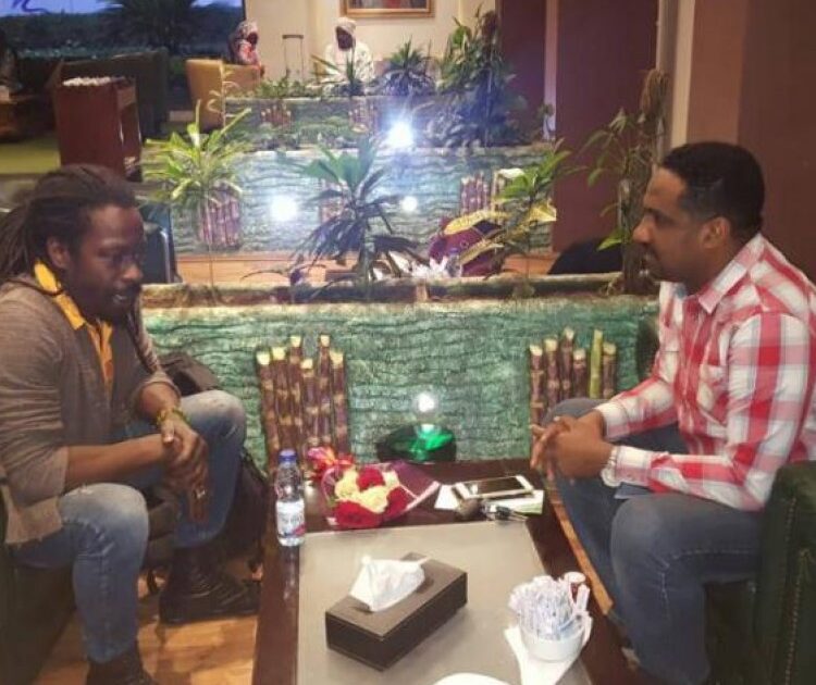 وصول الشاعر التونسي انيس شوشان الى الخرطوم الشاعر التونسي انيس شوشان