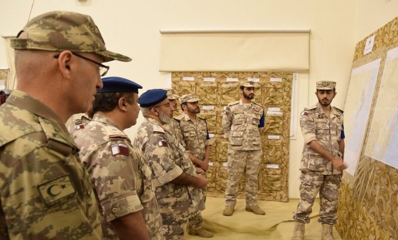 ضباط قطريين في السودان