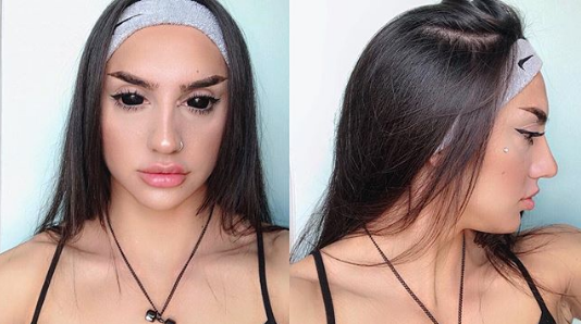 بالفيديو..عارضة لياقة بدنية تلقب بـ«الشيطان» بسبب عضلاتها وعيونها المخيفة 388