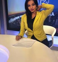 بالصور.. ما هي حقيقة انضمام المذيعة السودانية إلهام العبيد لطاقم قناة الجزيرة الاخبارية الهام العبيد