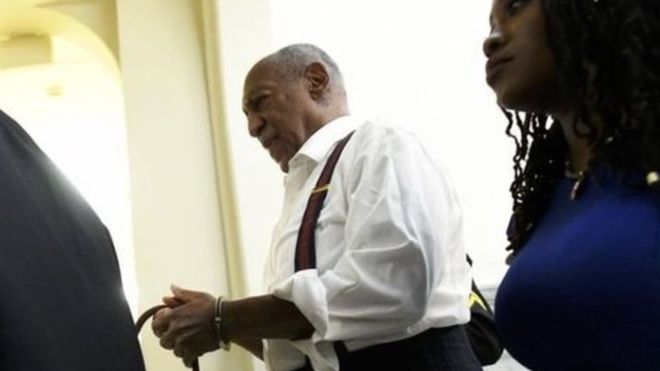 حكم بسجن الممثل الأمريكي بيل كوسبي بعد إدانته بالاعتداء الجنسي بيل كرسبس