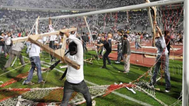 مصرع مواطن بـ(دلقو) المحس بأحداث شغب في مباراة لكرة القدم شغب ملاعب