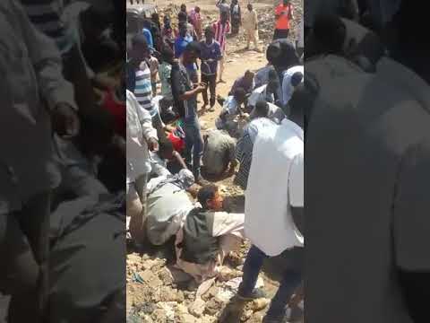 بالفيديو والصور .. كذبة ظهور تلال من الذهب بالخرطوم 109444