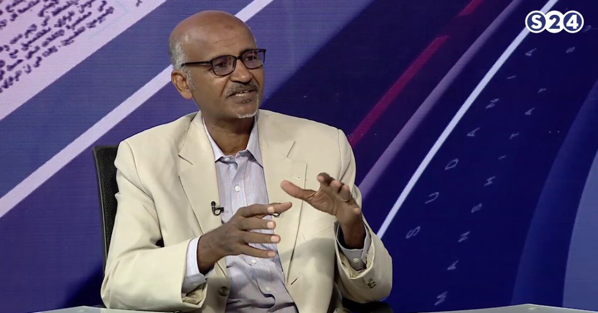 24 - بالفيديو .. على قناة سودانية24 : الاقتصاد في حالة فوضي والدولار سيصل (60) جنيهاً