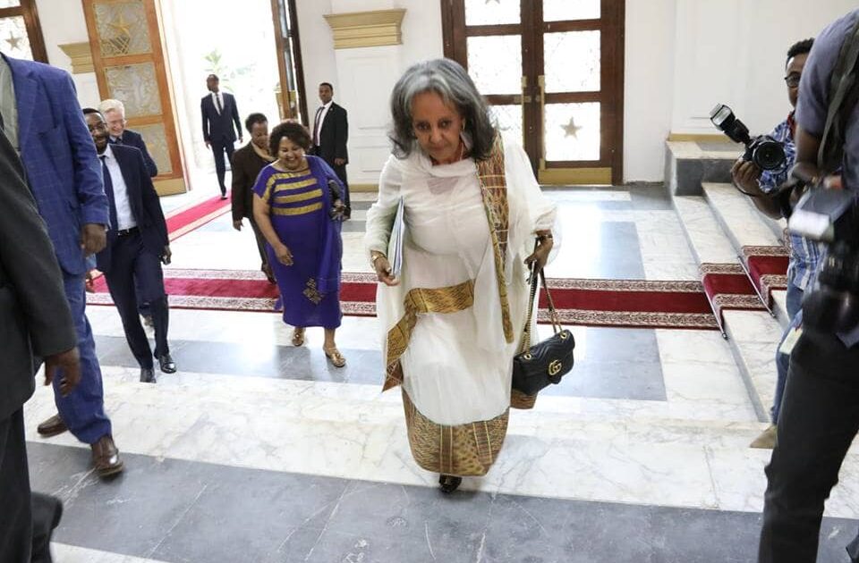 تنصيب سهلى ورق أول رئيس لأثيوبيا سهلى ورق