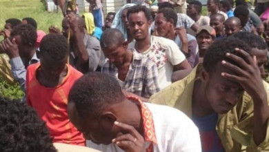 مئات الاثيوبيين يعبرون الى السودان الاثيوبيين