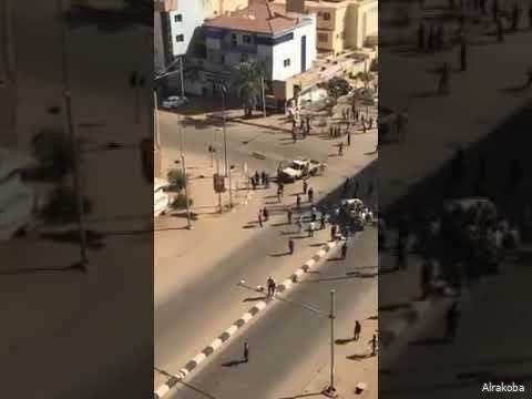 أكثر من قوة أمنية مسلحة تقتحم الخرطوم وتحيلها إلى ثكنة عسكرية لكنها تفشل في منع الإحتجاج 5555555