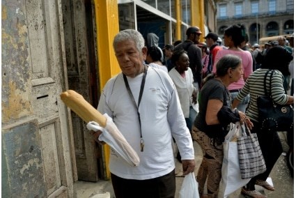 الخبز في كوبا