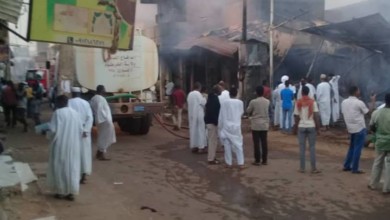 حريق سوق امدرمان6