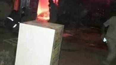 حريق يلتهم عمارة ببحري حريق مخازن الخندقاوي