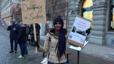 سودانية بالسويد