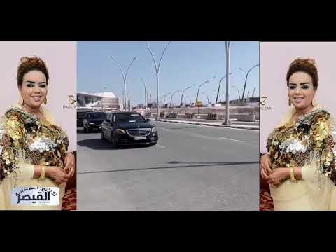 بالفيديو : موكب رئاسي للفنانة ندى القلعة من خمس عربات فاخرة بالدوحة 130433