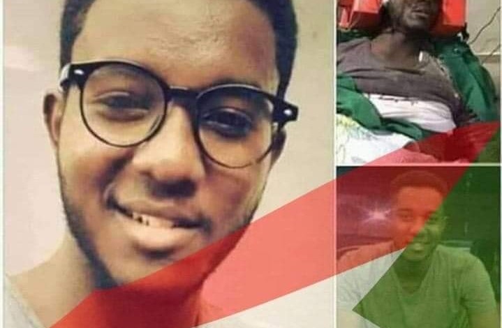 20 ألف سوداني يشاركون في تشييع “مهندس” أم درمان ويطالبون بتنحي البشير عمر النمير