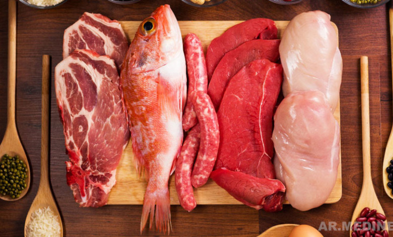 الفرق بين اللحوم الحمراء واللحوم البيضاء