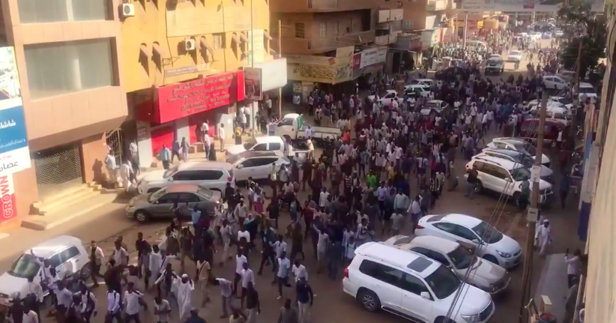 السودان.. التغيير تتمسك بموقفها ووقفات قبيل العصيان شارع الحرية الخرطوم