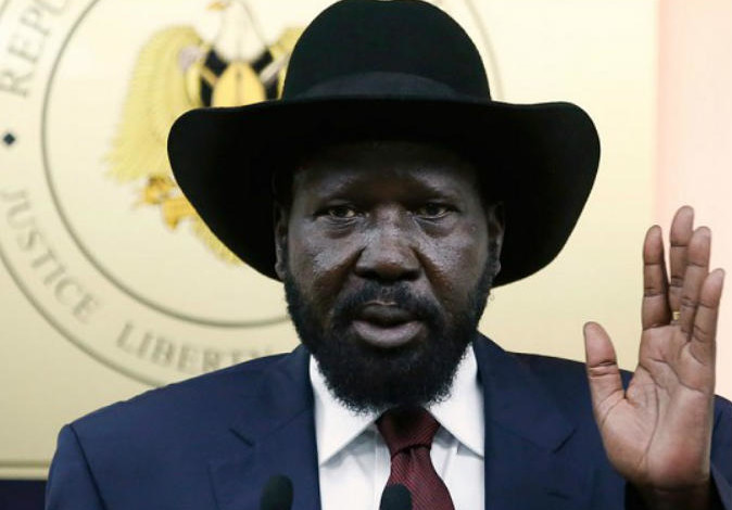 الرئيس الجنوب سوداني سلفاكير ميارديت