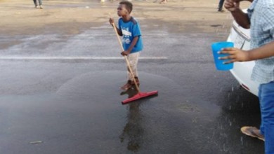 صيانة شبكة الصرف الصحي في ميدان الإعتصام الصرف الصحي