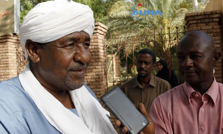 الشيخ حمدالنيل..وقفة الصوفية تعبير أصيل من أجل الثورة حمد النيل