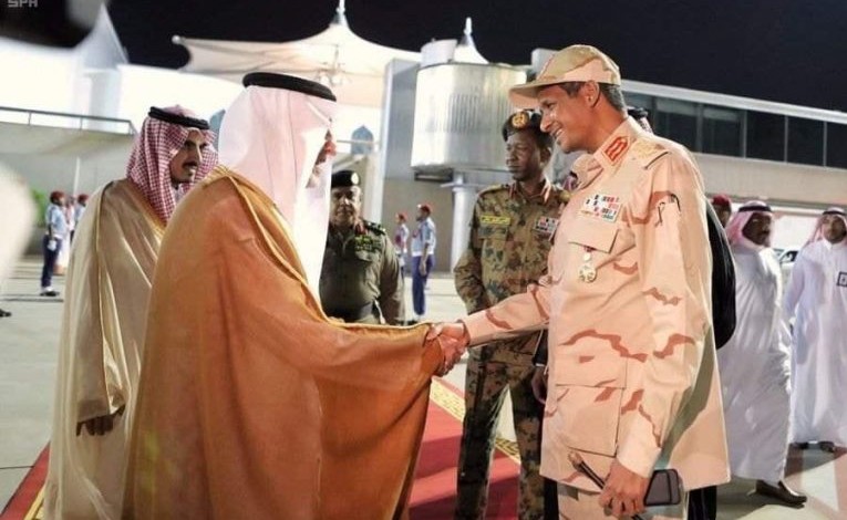 معلومات مثيرة تكشف سر استقبال “طه” لـ”حميدتي” في السعودية حميدتي 2