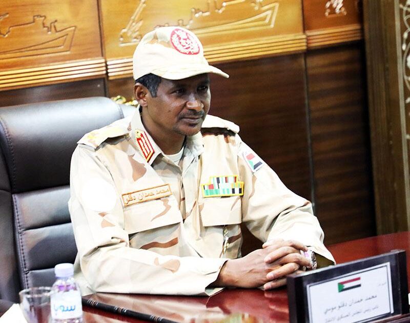 حميدتي: نحن لا نخون ولا نطعن في الظهر ولم نطلق الرصاص حميدتي