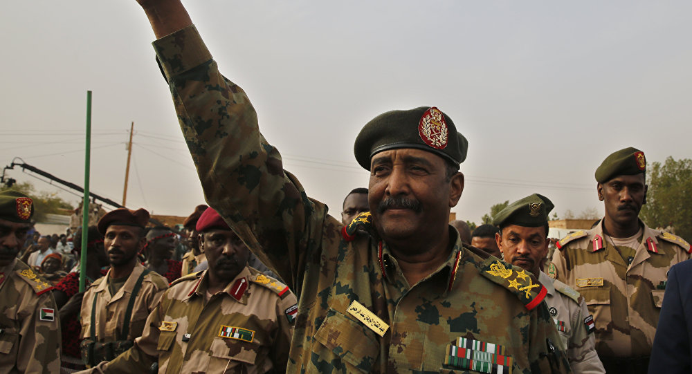 عبدالفتاح البرهان رئيس المجلس العسكري الانتقالي في السودان