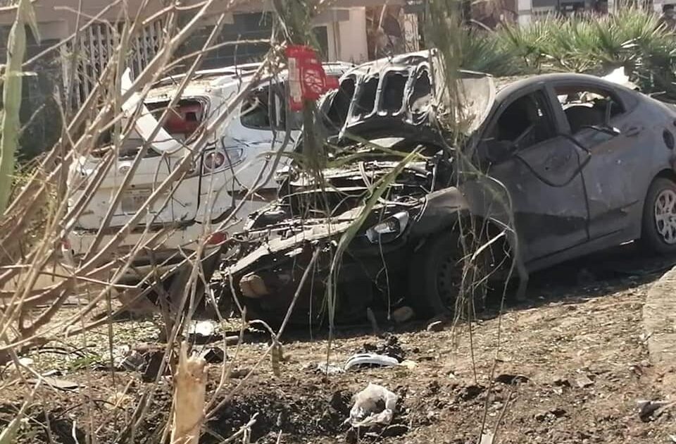 عاجل: نجاة رئيس الوزراء عبدالله حمدوك من محاولة اغتيال بتفجير سيارته تفجير 1