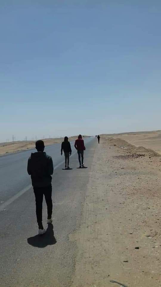 سودانيين راجعين من مصر