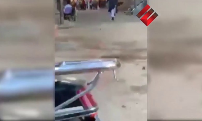 شاهد بالفيديو ..هروب إمام مسجد بعد مداهمة الشرطة للتجمع 259275